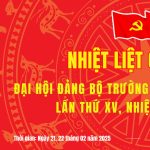 NHIỆT LIỆT CHÀO MỪNG ĐẠI HỘI ĐẢNG BỘ TRƯỜNG ĐẠI HỌC SƯ PHẠM HÀ NỘI LẦN THỨ XV, NHIỆM KỲ 2025 – 2030